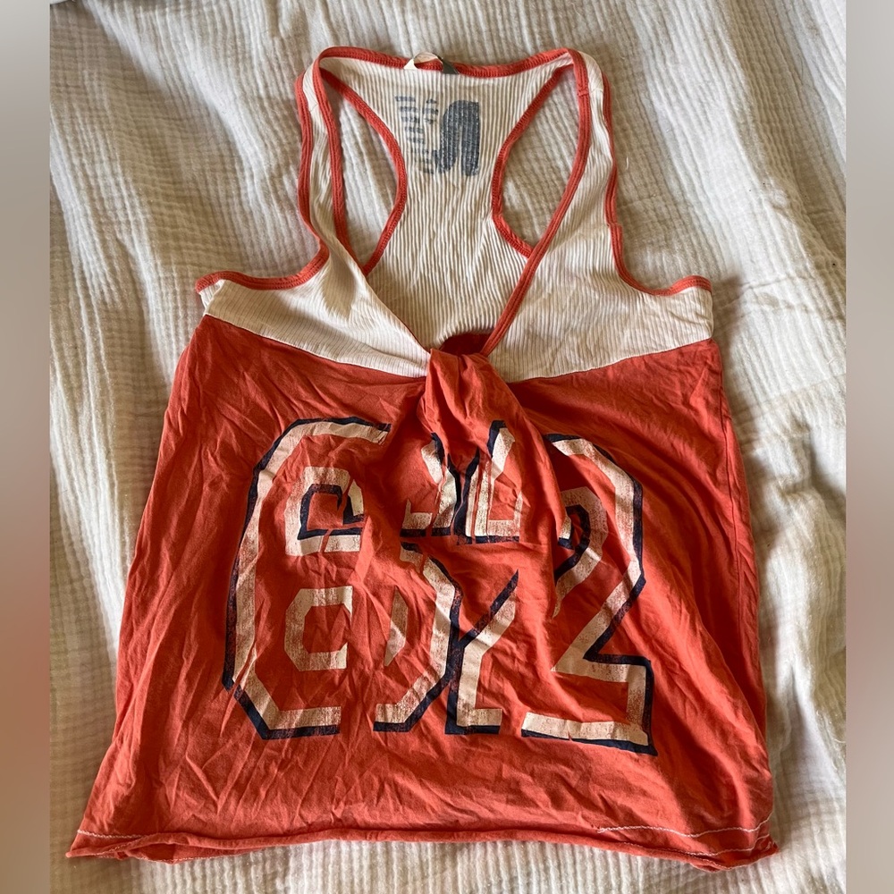 Rebel Yell Vintage Y2K Jersey 62 Swing Tank Top Size Small